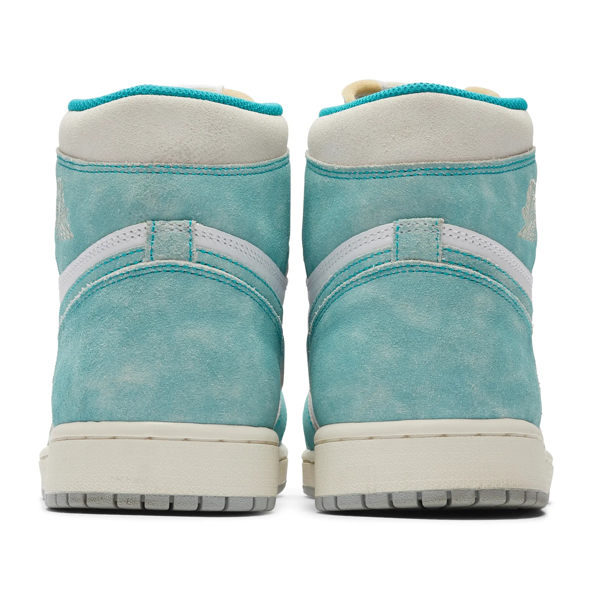 Back view of Preloved - Air Jordan 1 Retro High OG Turbo Green 555088-311